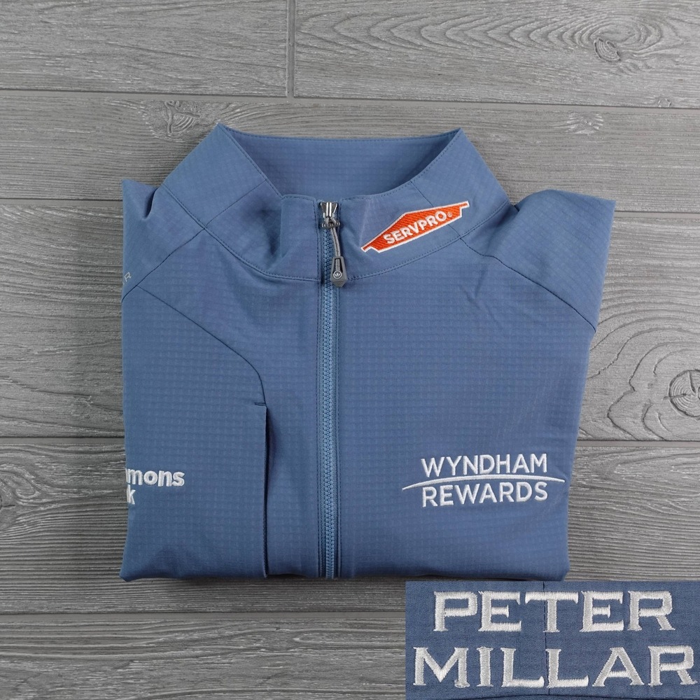 NEW Peter Millar PGA Tour Issued Winter Wind Jacket Men's Large Brandt Snedeker